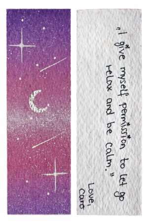Bookmarks for dreamers, affirmation bookmark, aqcaroell